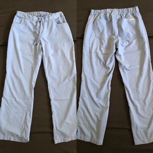 Greys Anatomy light blue scrub pants XS